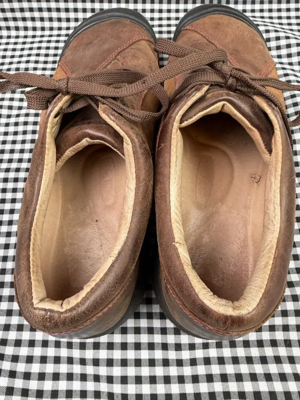 Keen Presidio Brown Leather Lace Up Comfort Shoes Women’s US 10 EU 40.5 Gorpcore